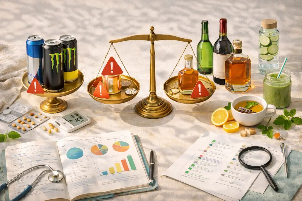 Energy Drink vs. Alcohol Comparison